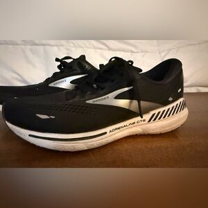 Brooks Women's Adrenaline GTS Black and White Athletic Shoes
